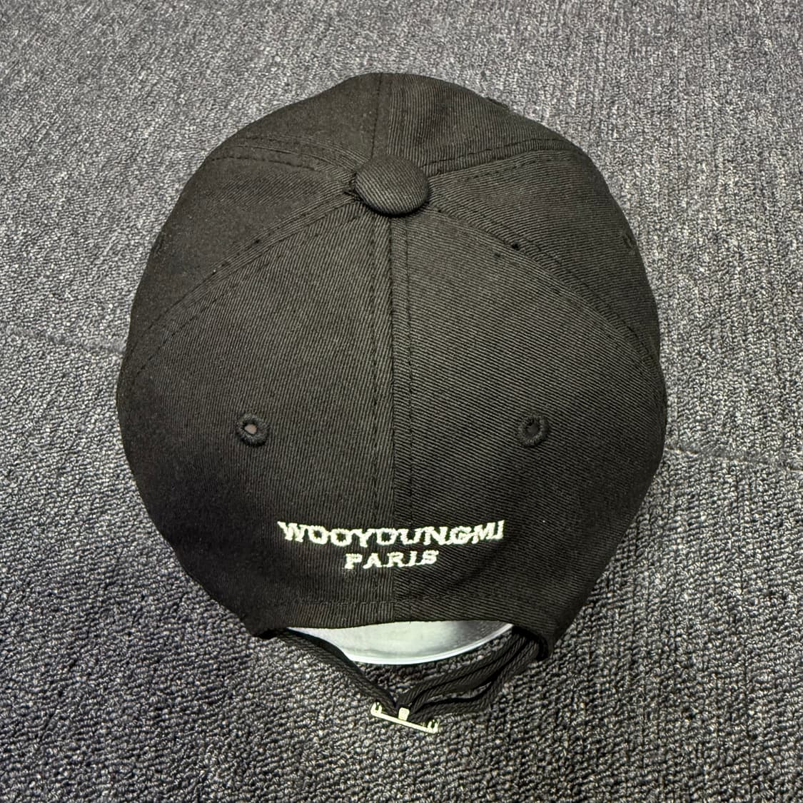우영미 WYM 로고 볼캡 모자 상품이미지5