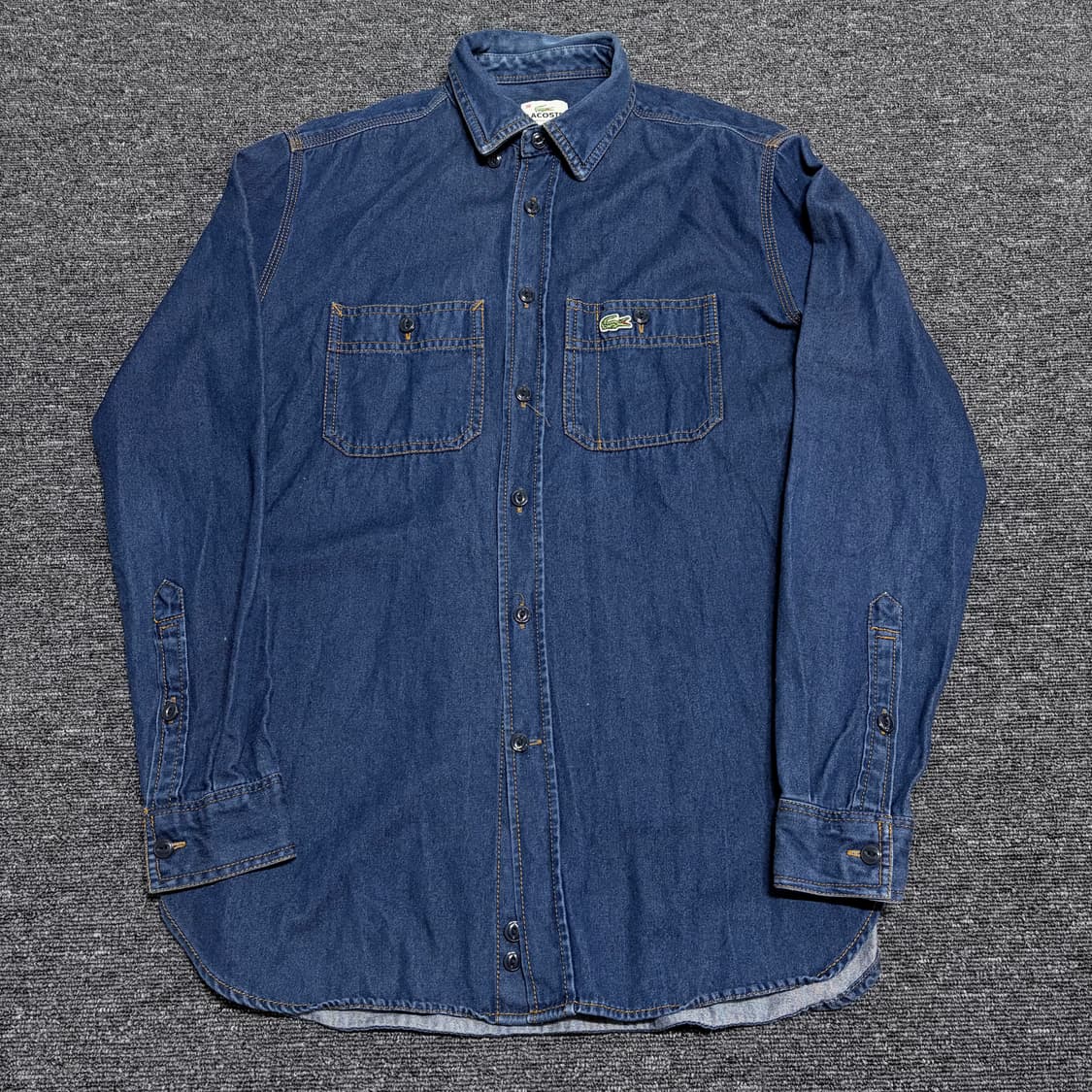 라코스테 투포켓 데님 셔츠 상품이미지1