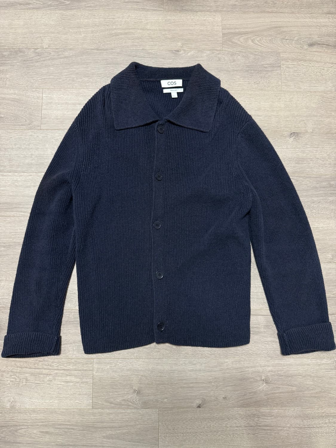 cos 부클레 가디건 네이비 M  상품이미지1