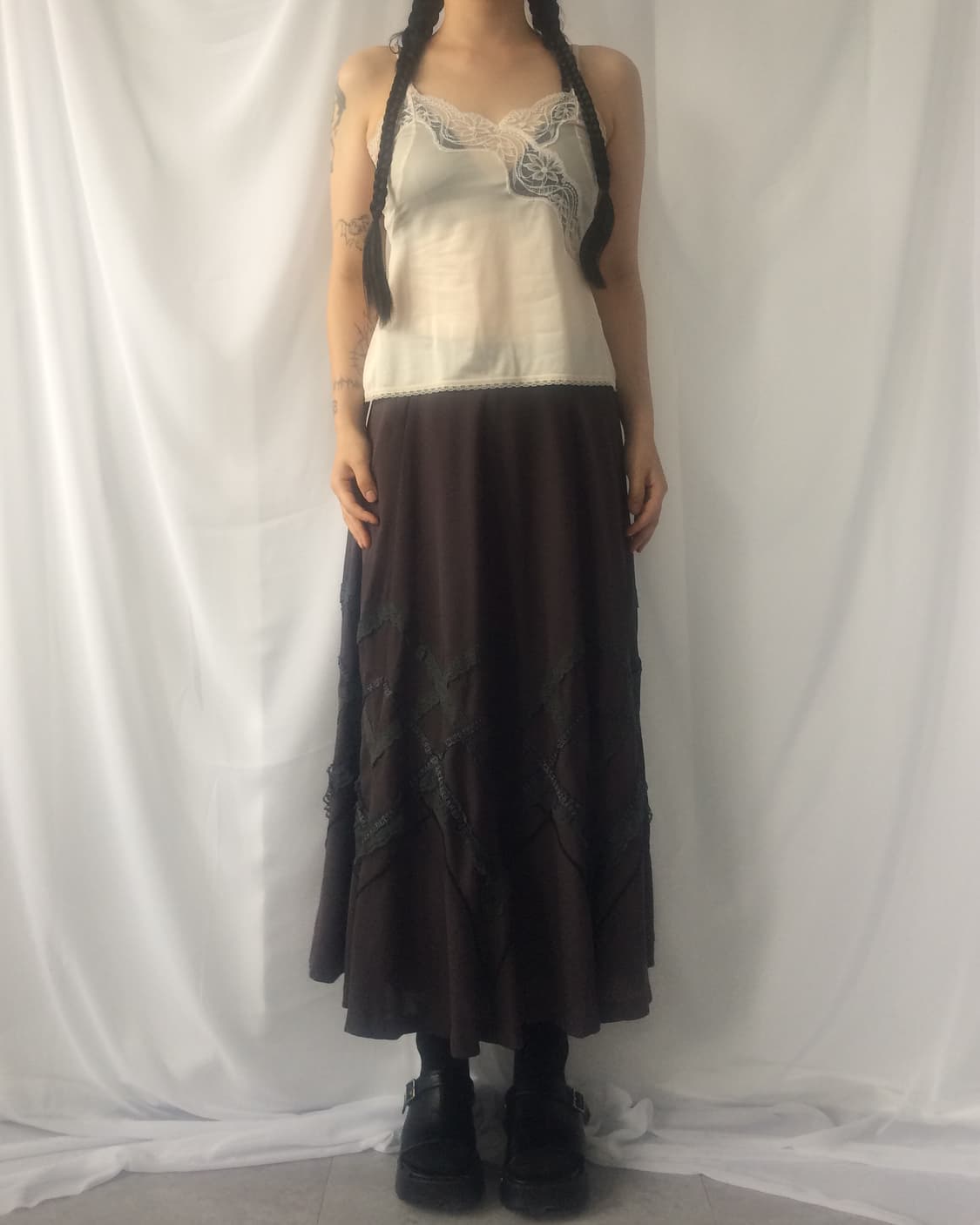 Lace point slip sleeveless 상품이미지4