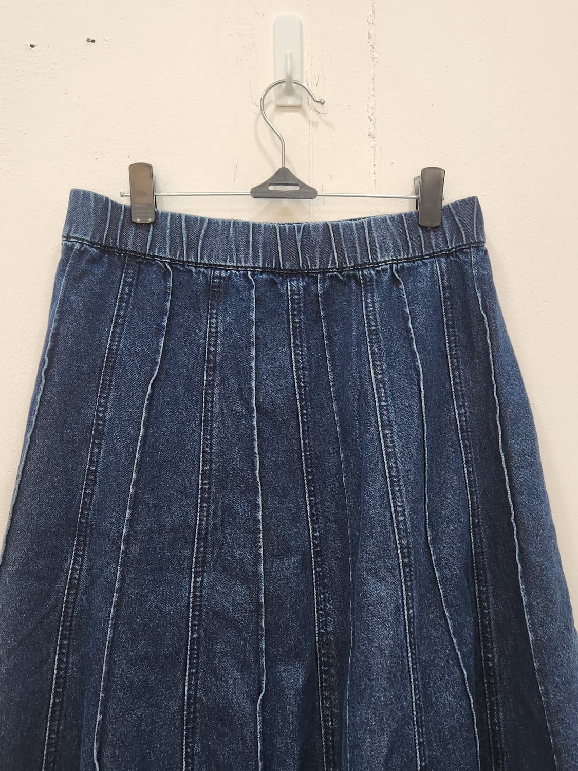 [66] 더엣지 AtG 데님 롱 플레어 스커트 66사이즈 상품이미지6