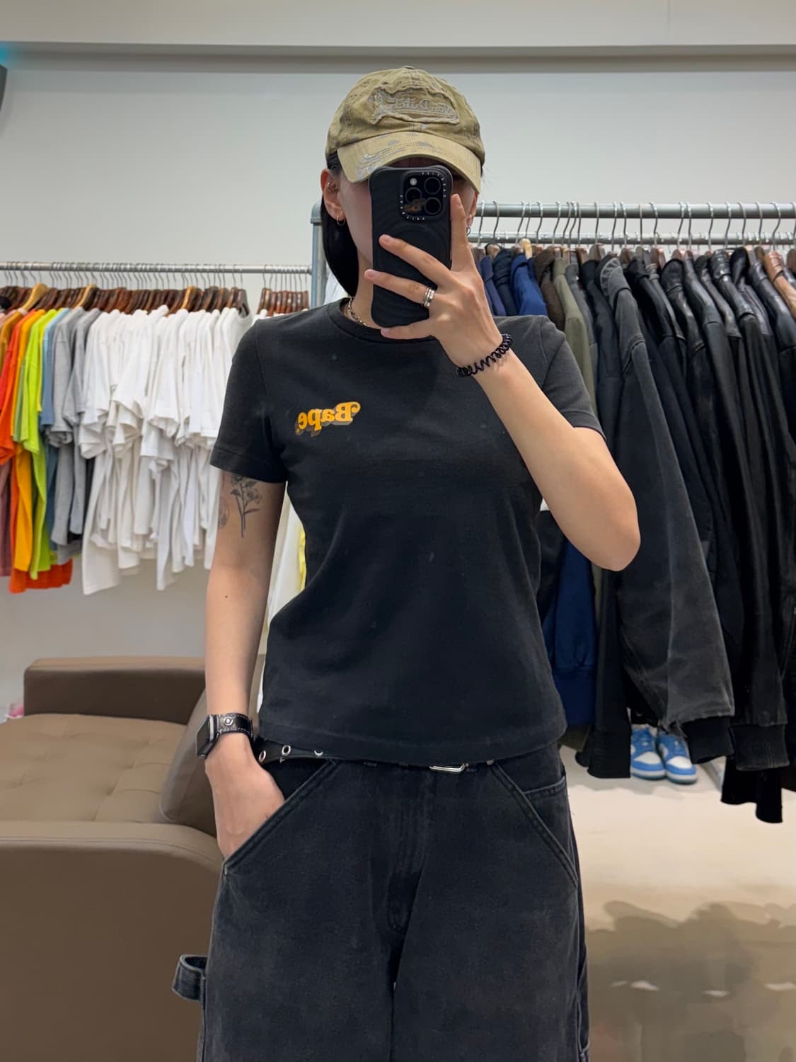 베이프 마일로 올 프렌즈 티셔츠 상품이미지5