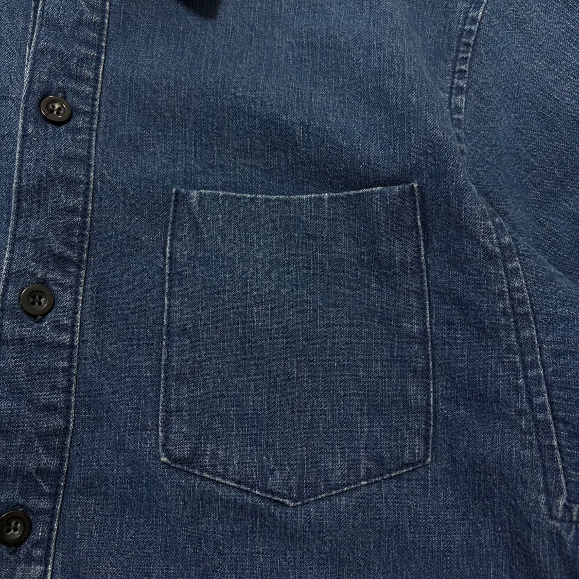 APC 아페쎄 데님 헨리넥 셔츠 상품이미지3