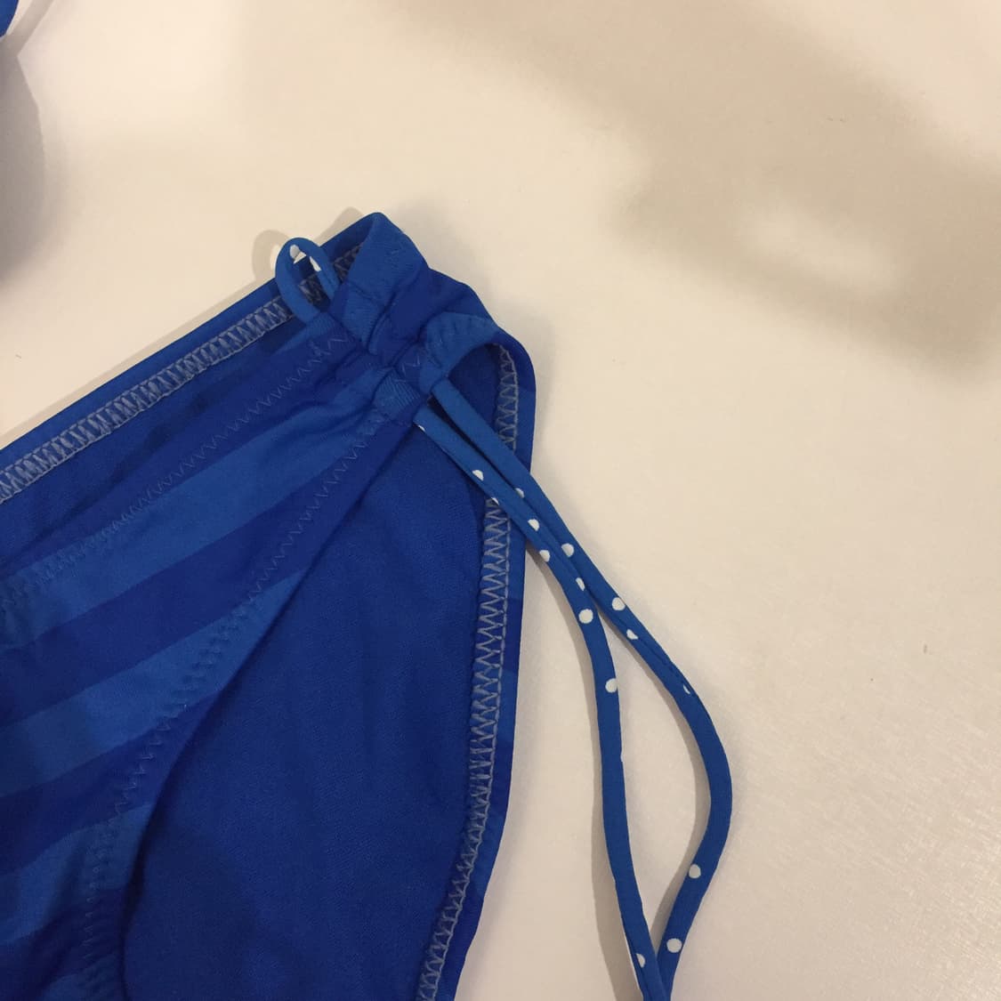 American Eagle 아메리칸 이글 블루 스트라이프 비키니 상품이미지5