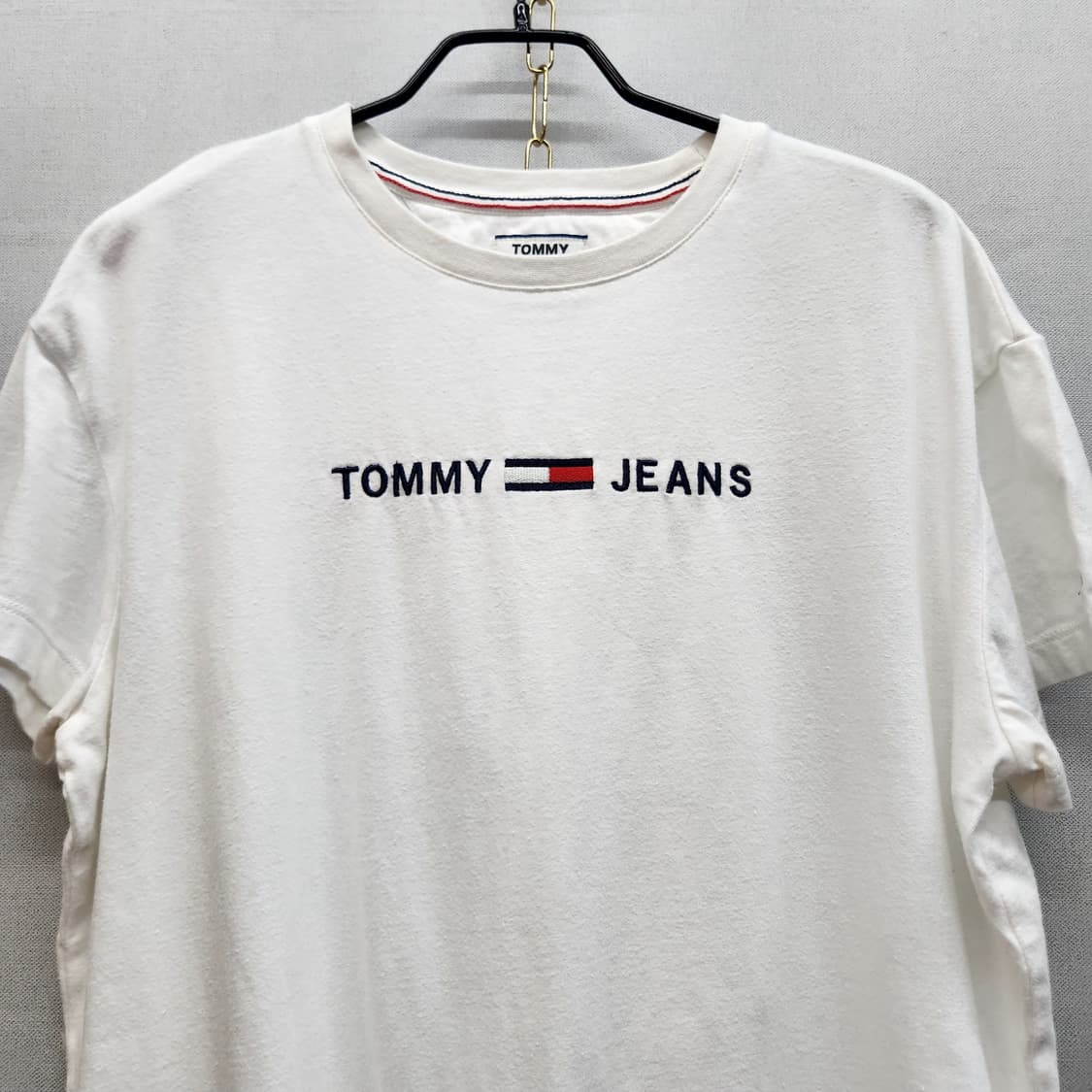 타미진스 로고자수 반팔티 XS(M) 상품이미지2