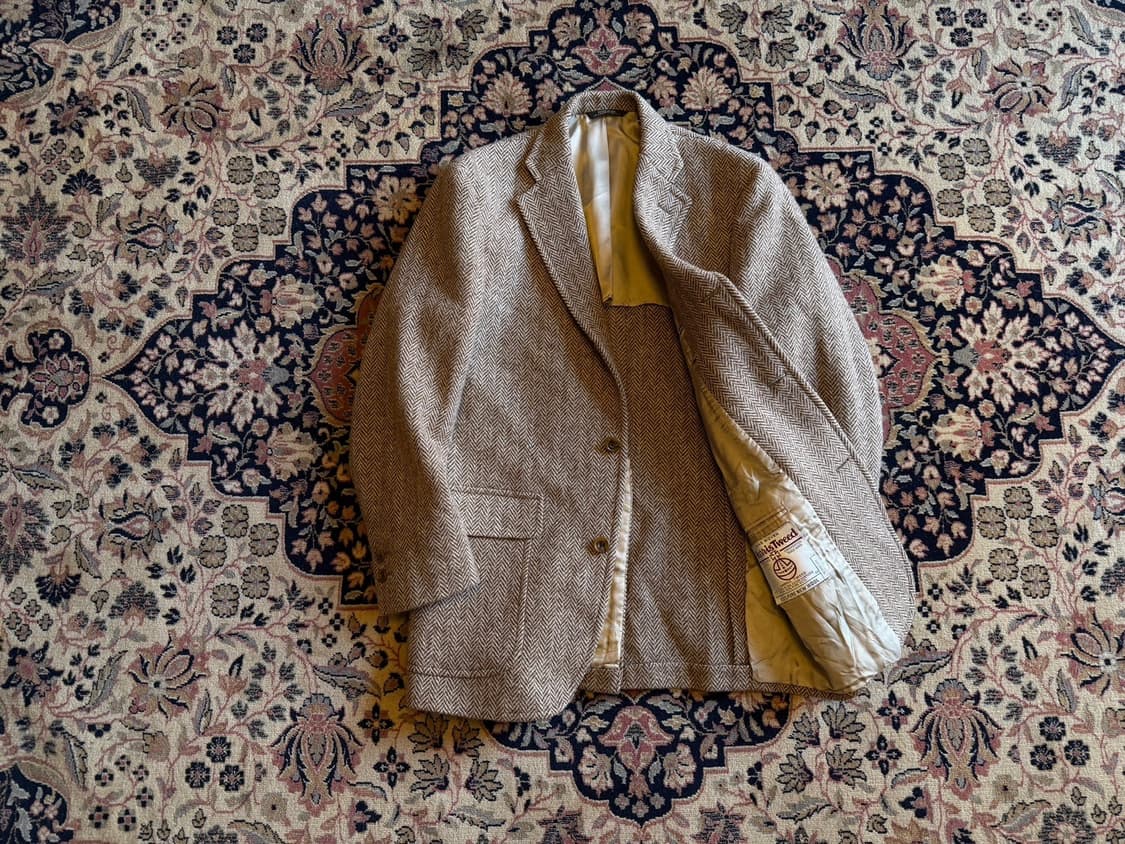 사우스윅 해리스 트위드 자켓 슬림100 상품이미지2