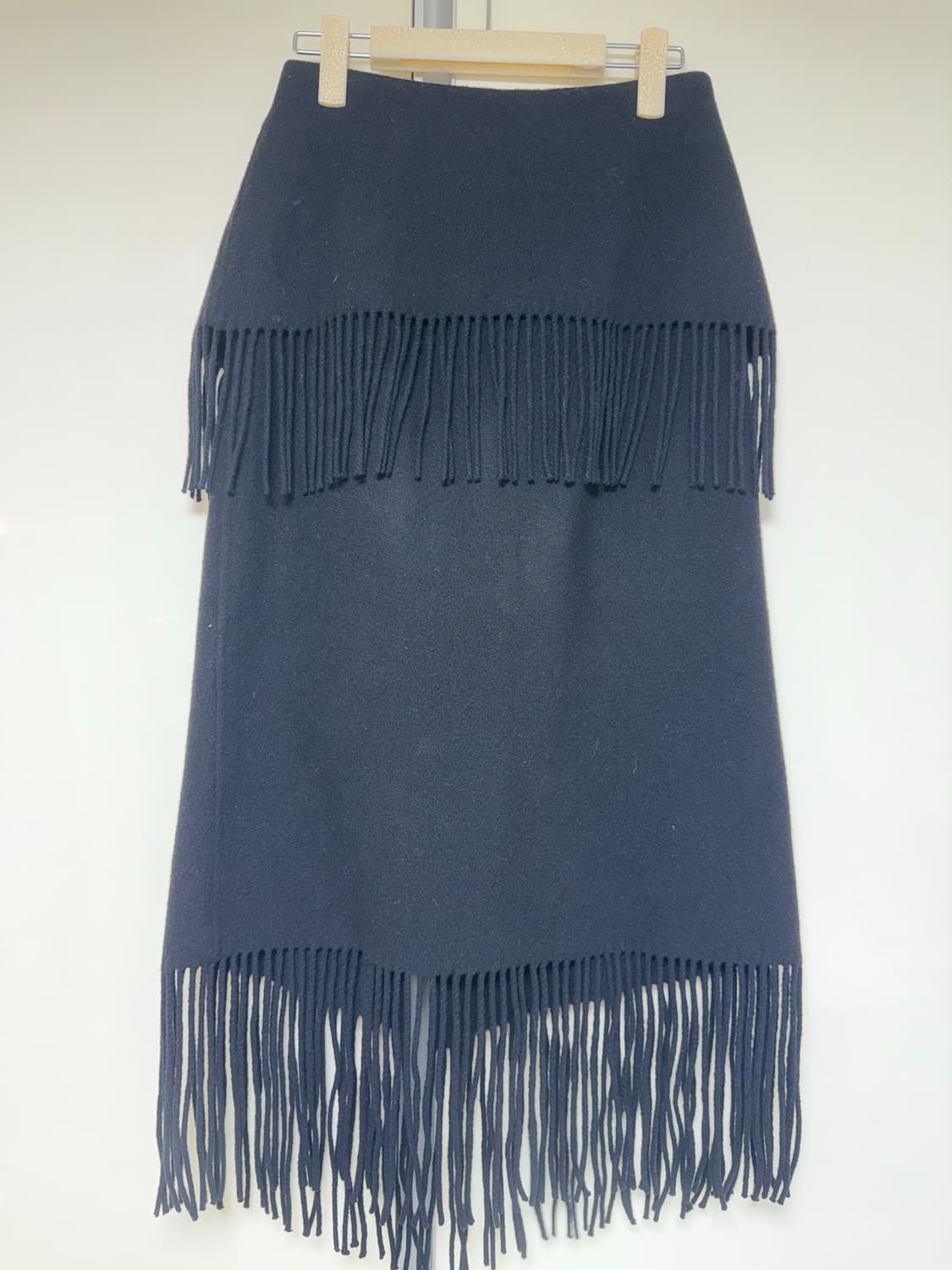 recto 렉토 케이프 울스커트 상품이미지4