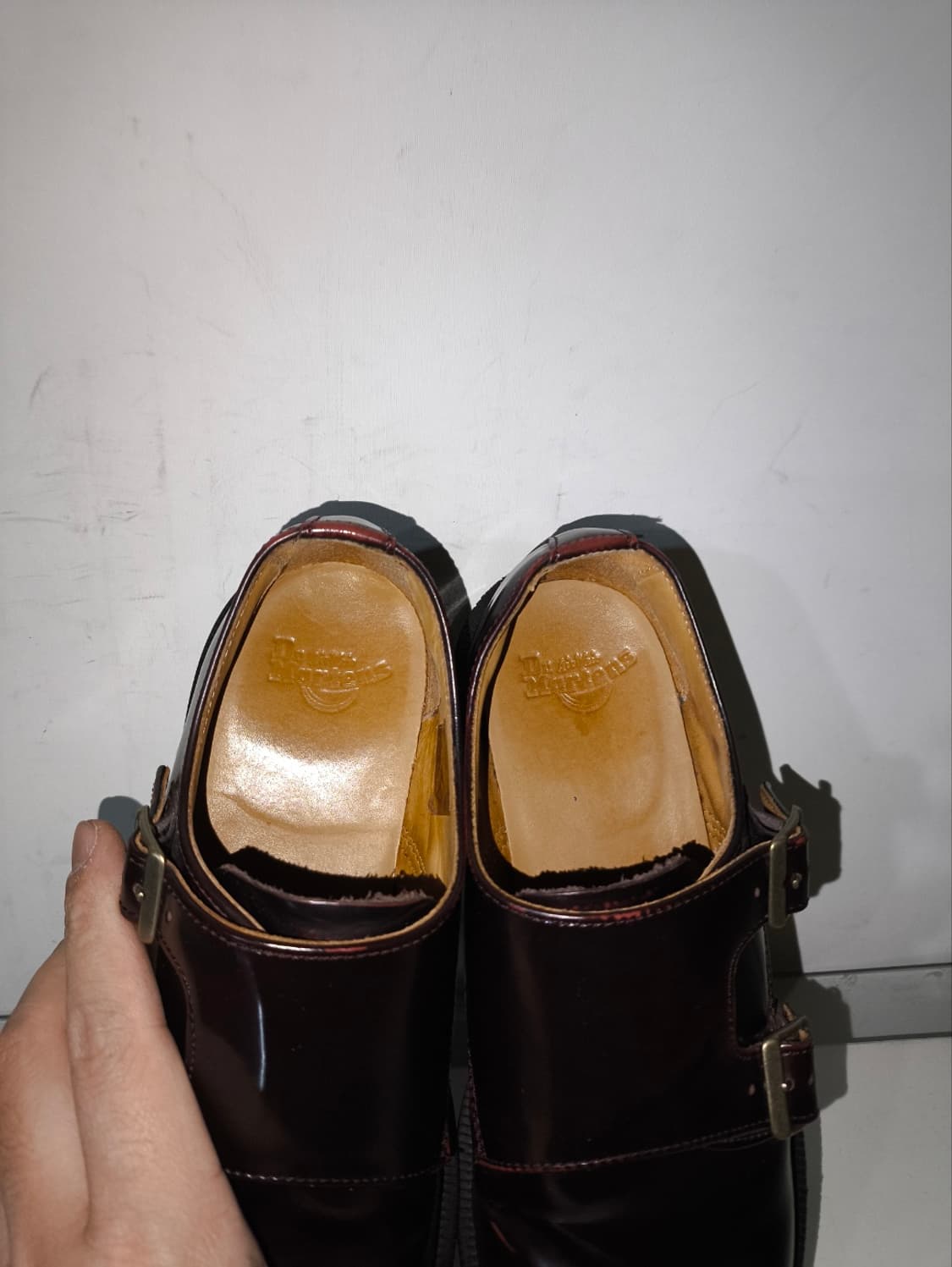 us l 6 230mm 닥터마틴 판도라 버건디 더블몽크  상품이미지6