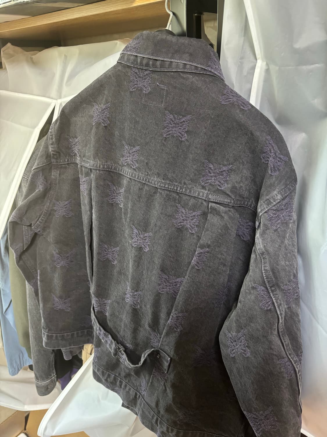 니들스 나비 청자켓 새상품 상품이미지2