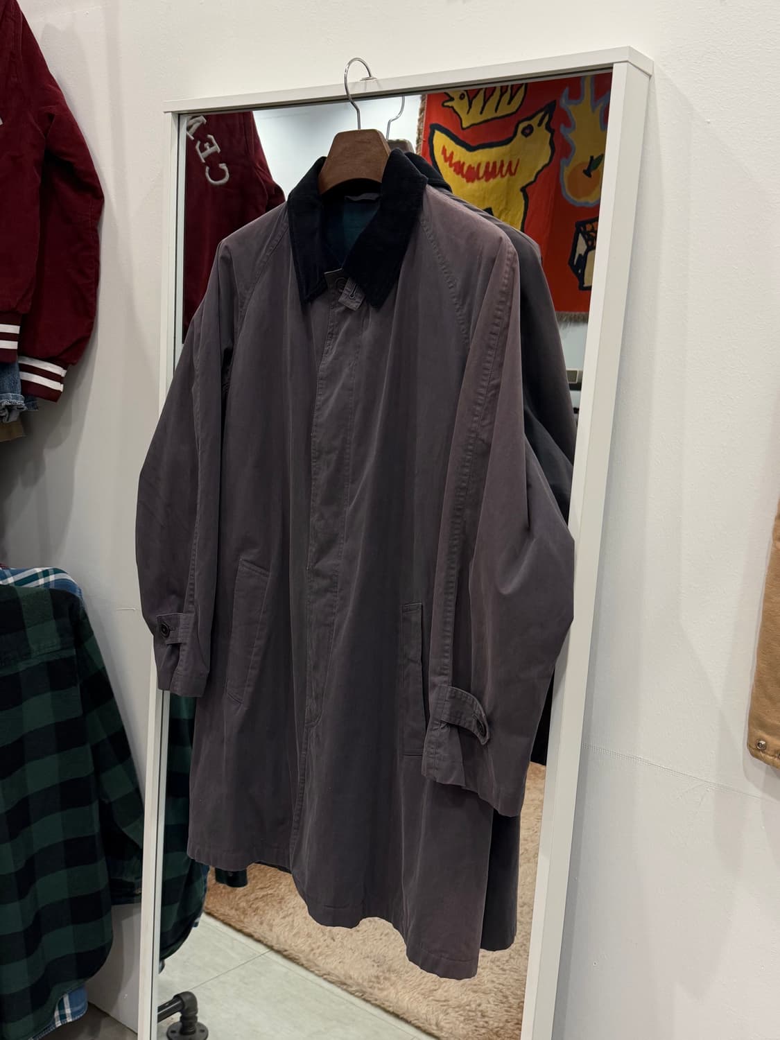 Sury and Rody 페이딩 트렌치 맥코트 (made Japan) 상품이미지1