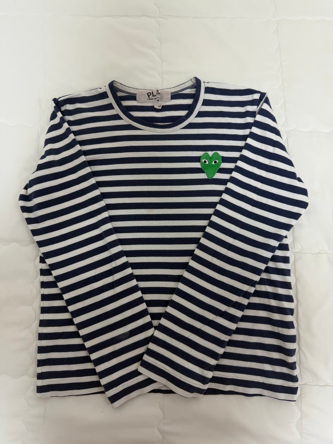 꼼데가르송 스트라이프 롱슬리브 상품이미지1