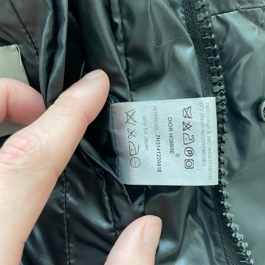 디올옴므 aw07 navigate 에비에이터 패딩자켓 상품이미지10