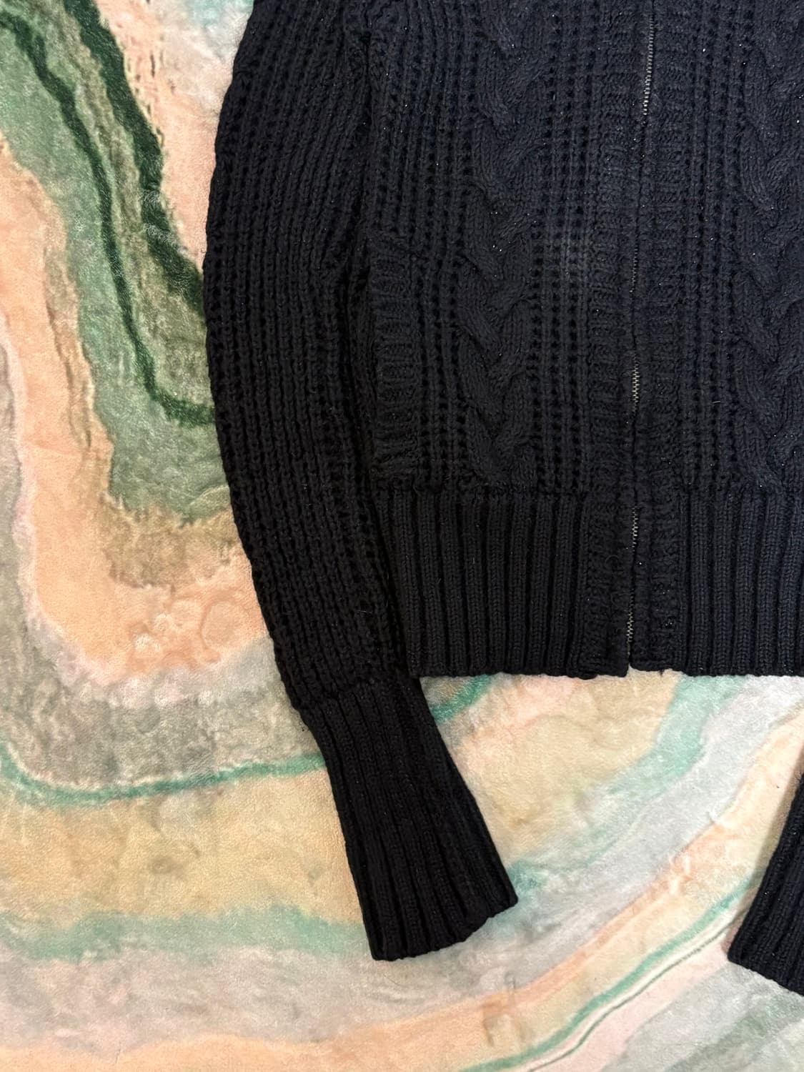 cromosome in 니트 후드집업 상품이미지6