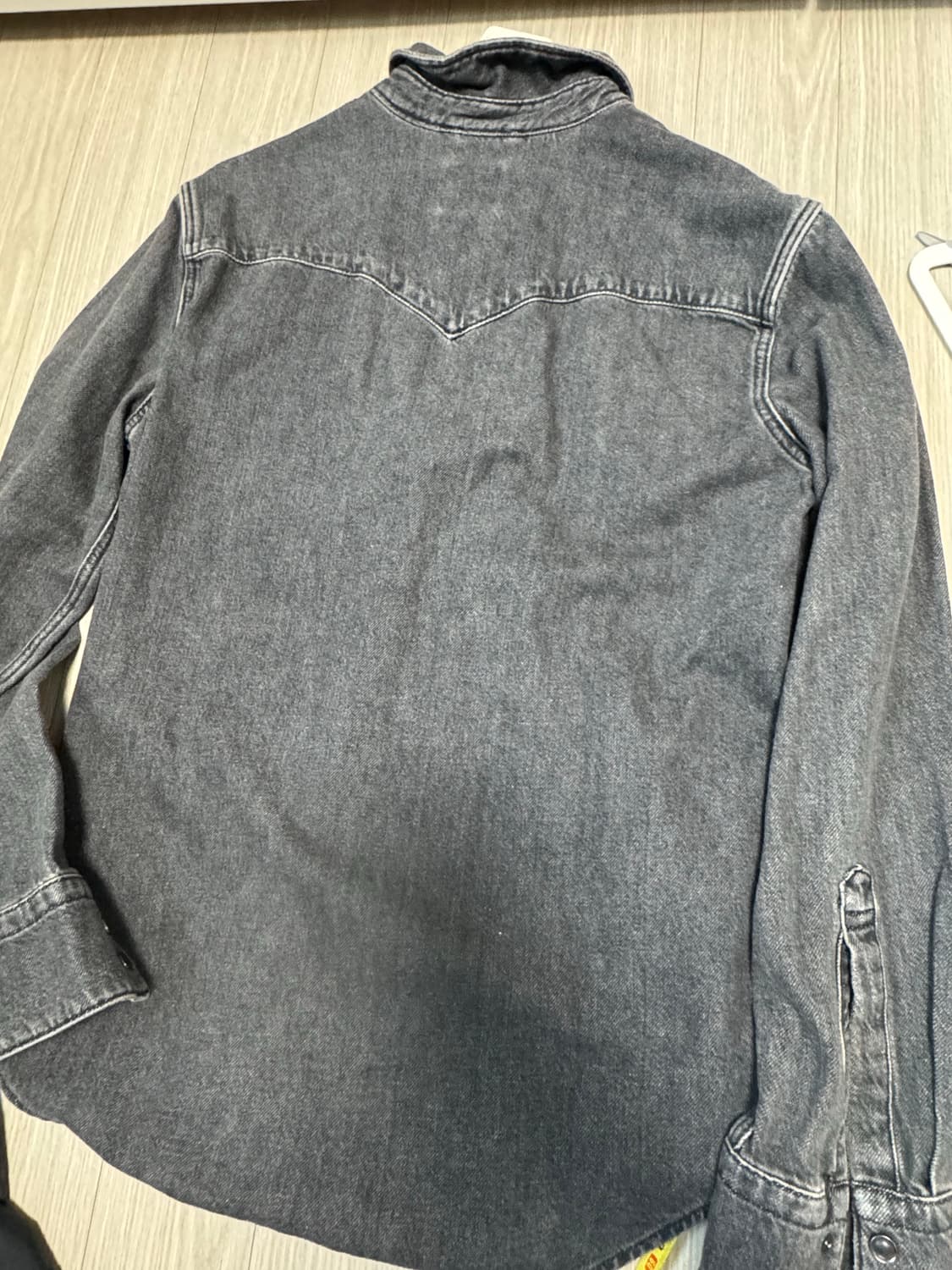 새상품 리바이스 데님 스탠다드핏 버튼 셔츠 s 상품이미지5