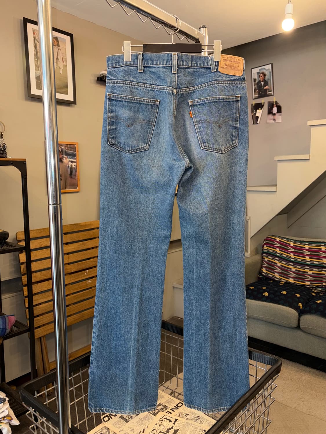 80’s Levi’s 517 USA flare denim pants  상품이미지7