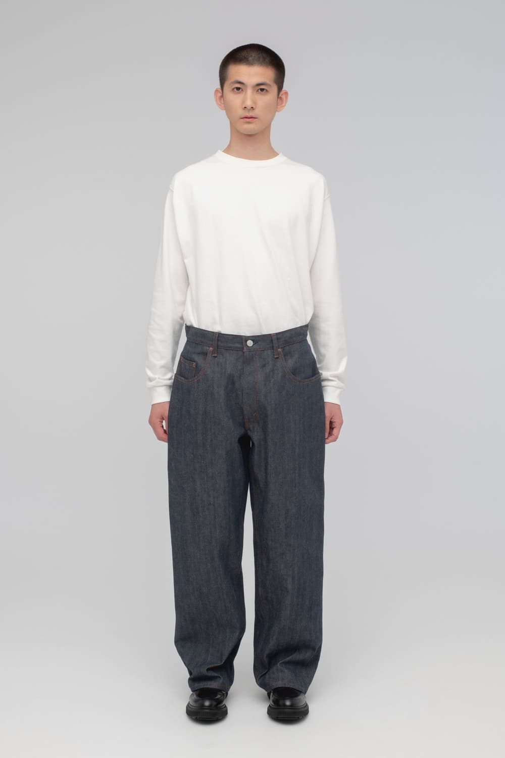 시오타 리지드 데님 배기 34 상품이미지4