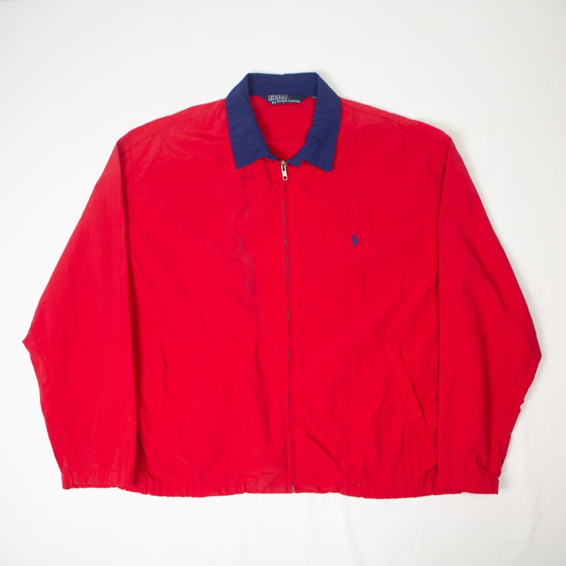 폴로 랄프로렌 폴리 블루종 자켓 레드 상품이미지1