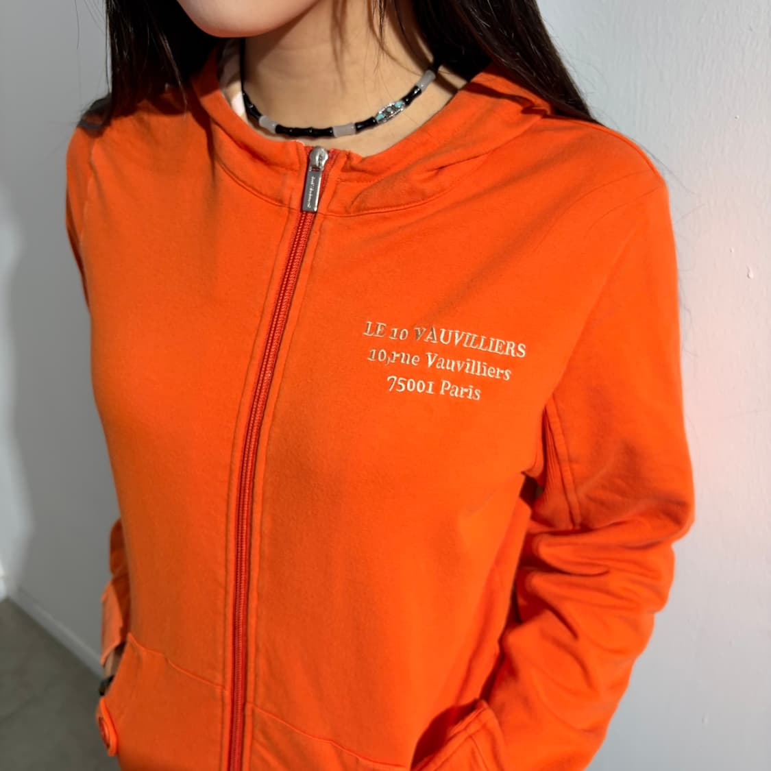 카스텔바작 톰과 제리 오렌지 후드집업 상품이미지2