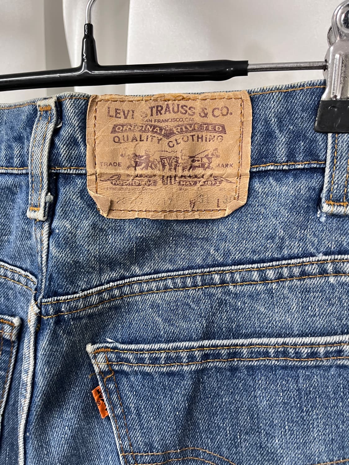 80`s Levi`s 20517-0217 orange tab  상품이미지5