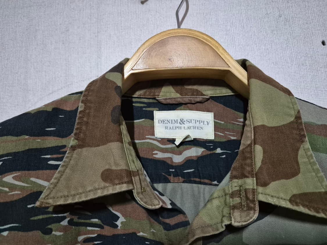 Polo DENIM&SUPPORY 폴로 카모플라쥬 셔츠( L) 상품이미지5