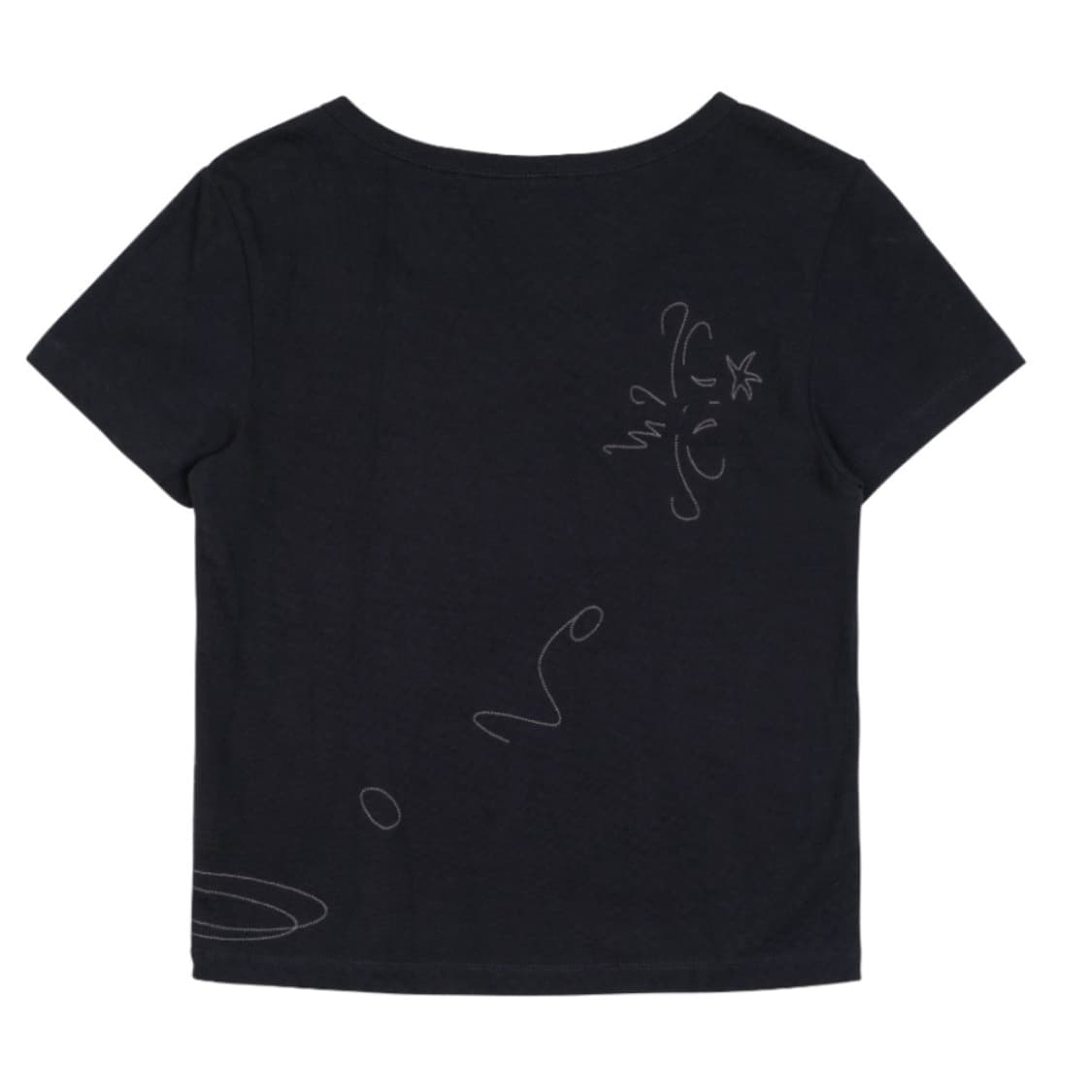 TCM stitch side henly neck T (navy) 상품이미지2