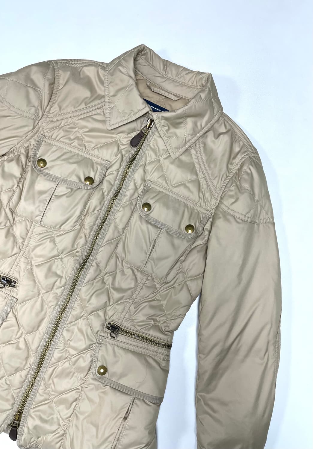 [M] 폴로 랄프로렌 여성 퀼팅 자켓 경량 패딩 상품이미지3