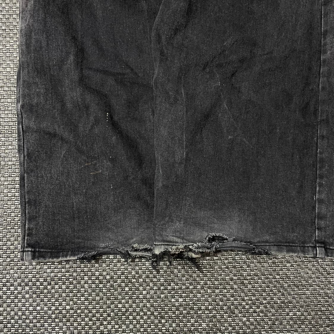 (34) LE FREAK 그레이 와이드 데님 팬츠 L 상품이미지8