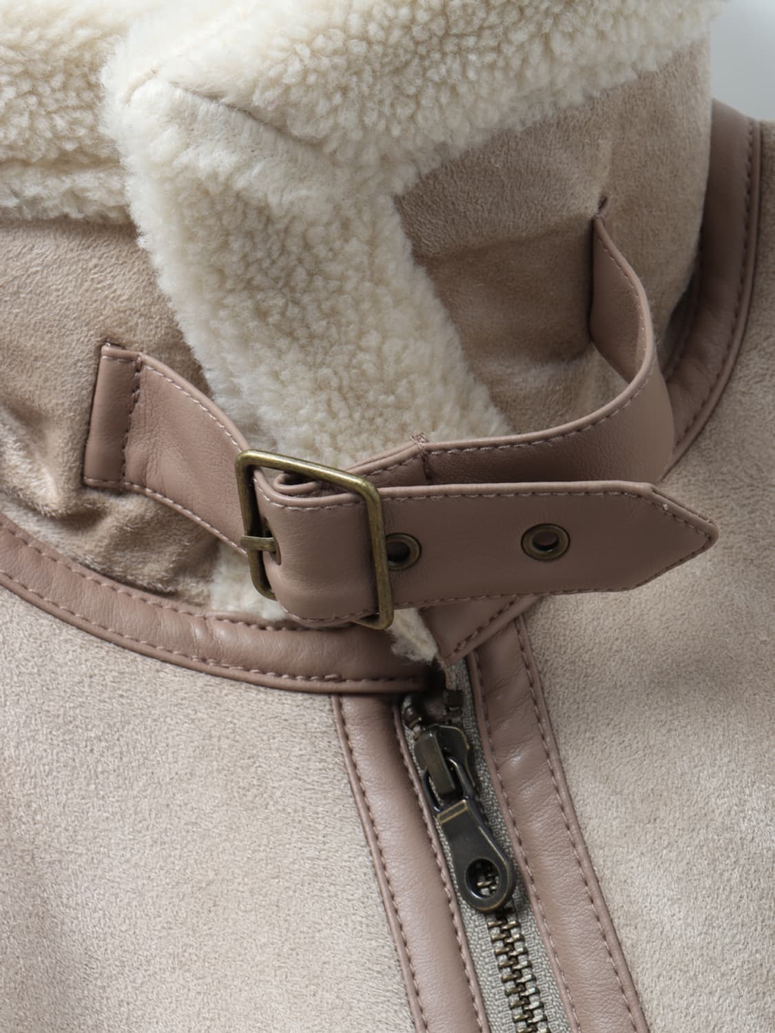 Ray BEAMS Fake Mouton Bomber Blouson 상품이미지8