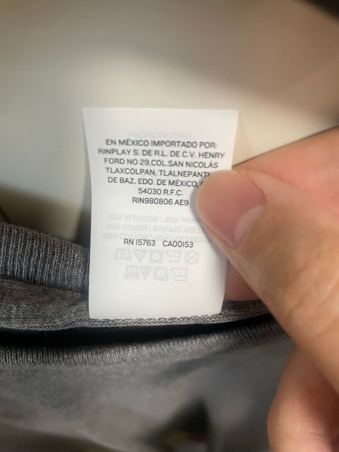 헤인즈 반팔 그레이 L 상품이미지3