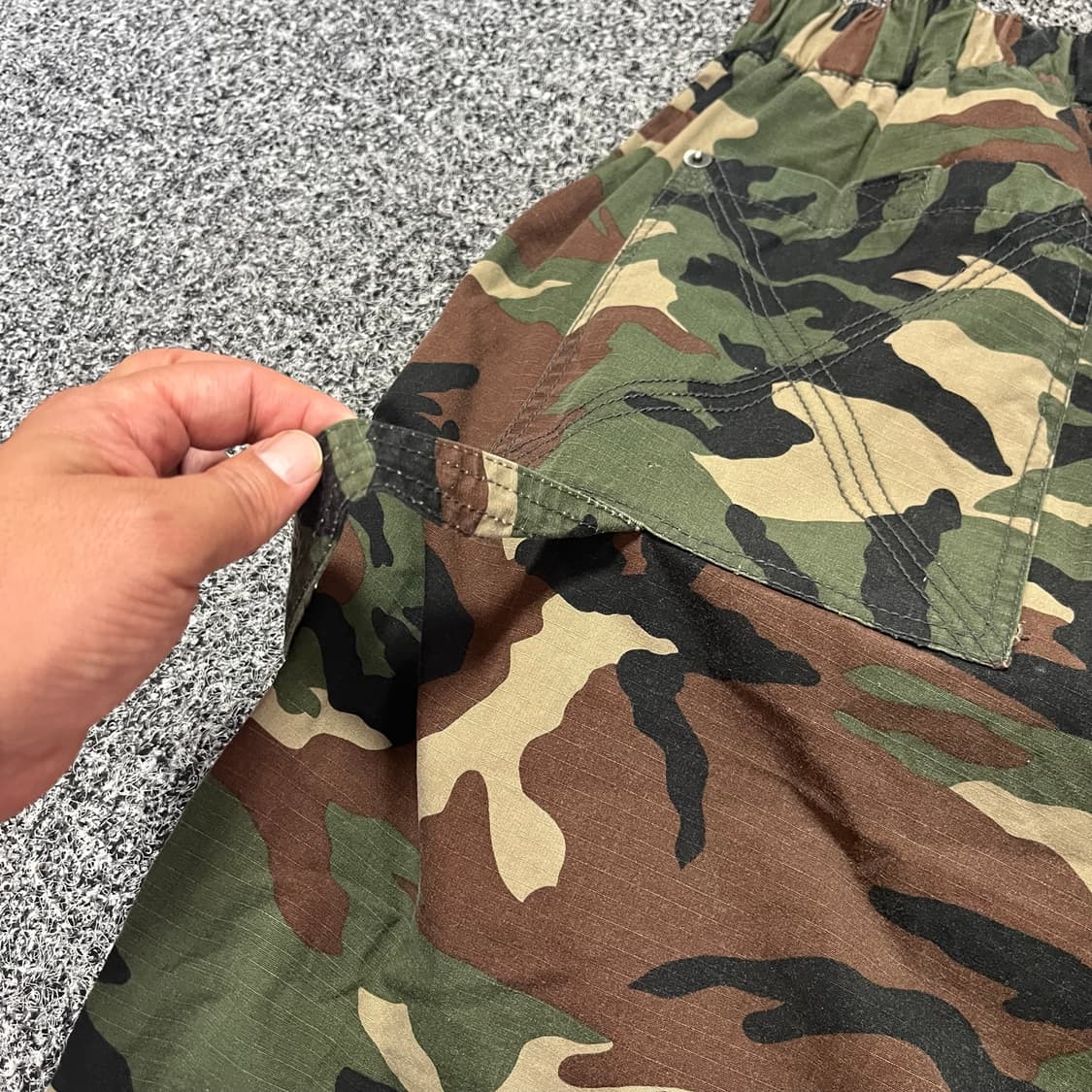 메데코 카모 버뮤다핏 빅사이즈 하프 상품이미지3