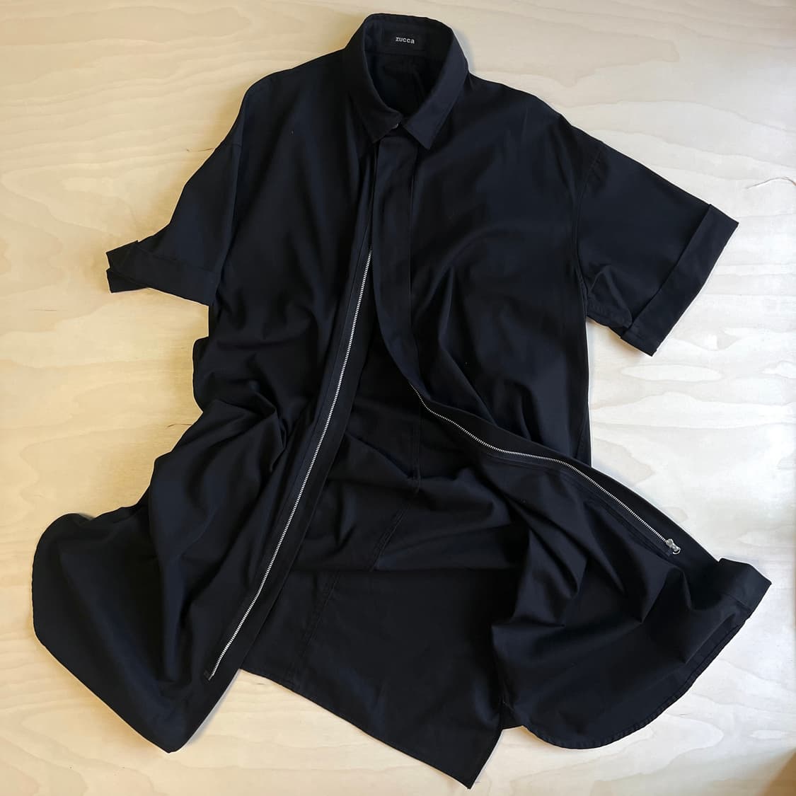 Zucca open collar zipup Dress ( ~66) 상품이미지1
