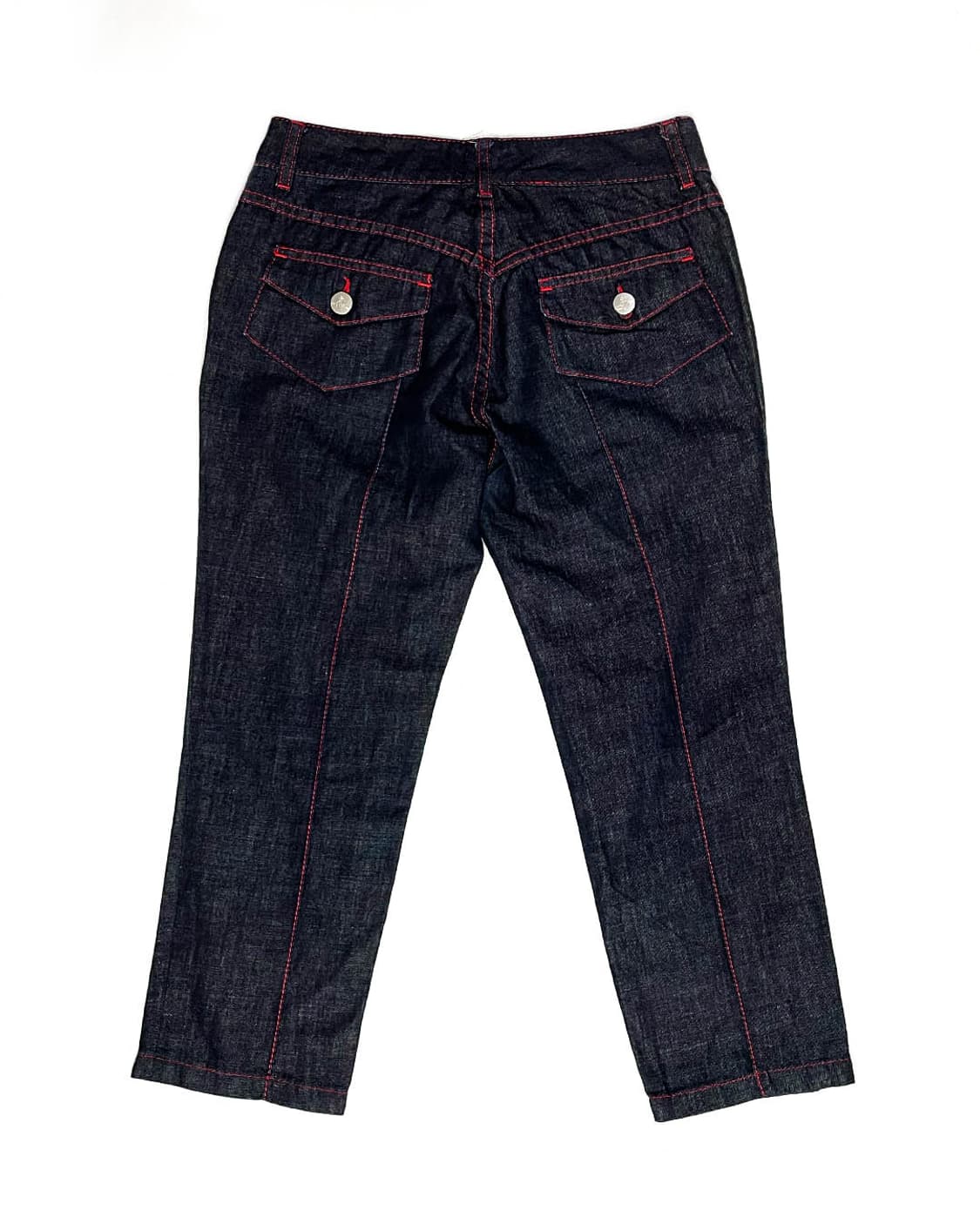 Vivienne Westwood 레드 스티치 카프리 팬츠 상품이미지2