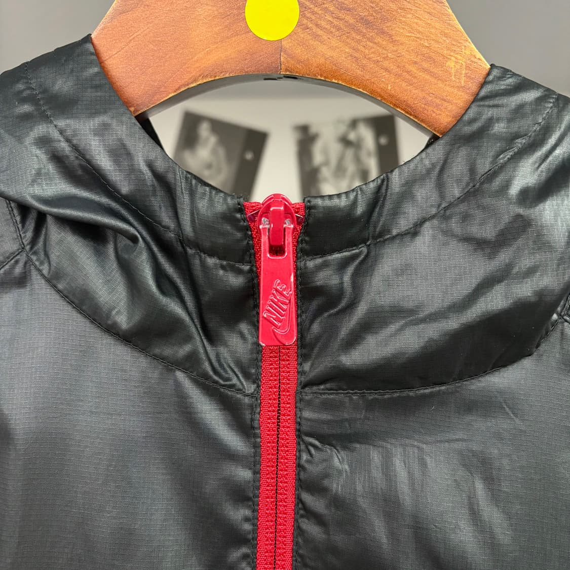 (XL) 나이키 레드블랙 레이디 바람막이 자켓 상품이미지5