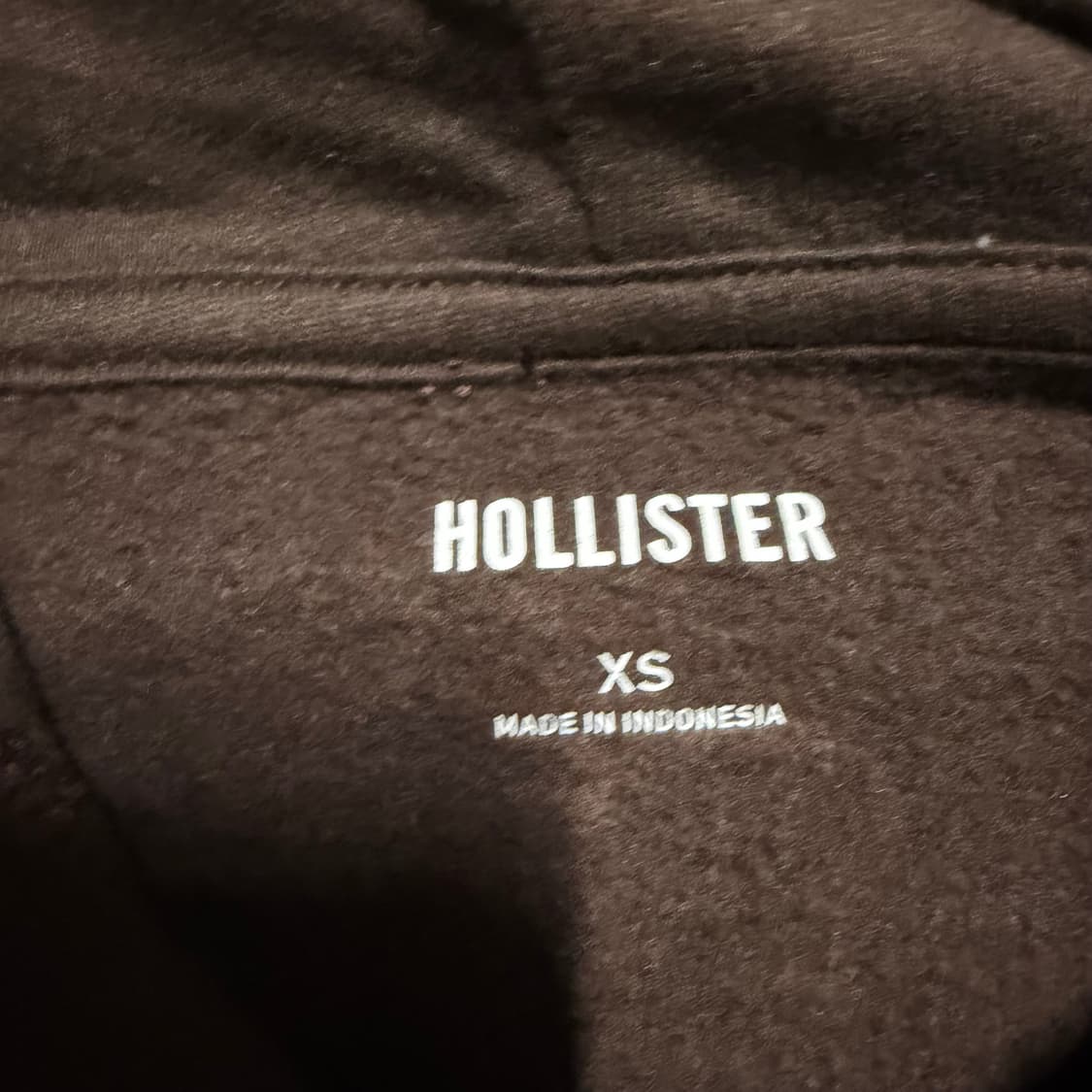 대장템 유일매물 홀리스터 브라운 핑크 후드집업 상품이미지3