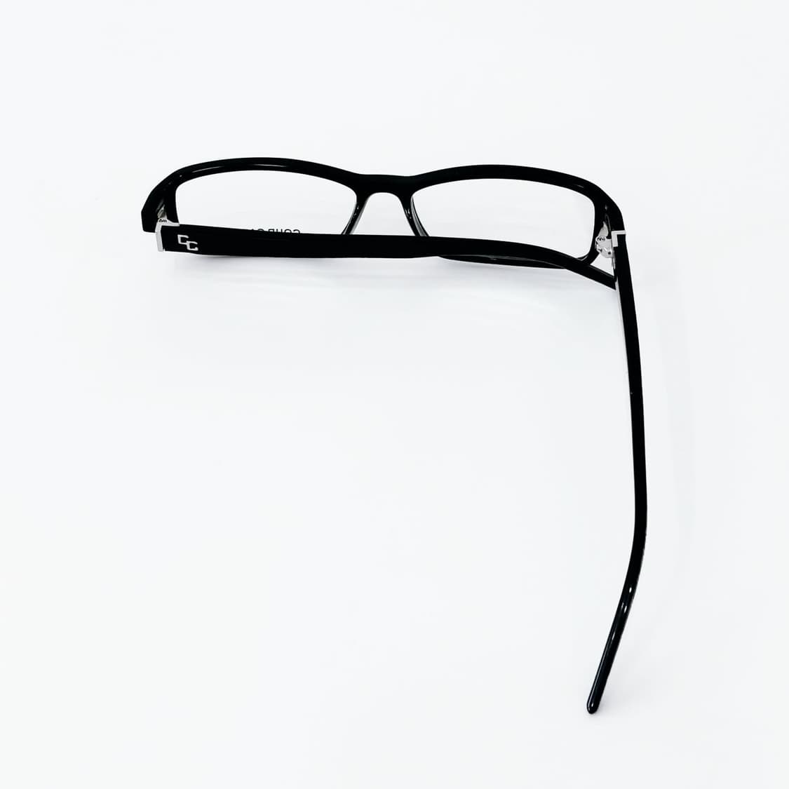 COUR CARRE 블랙 뿔테 데드스탁 빈티지안경 상품이미지3