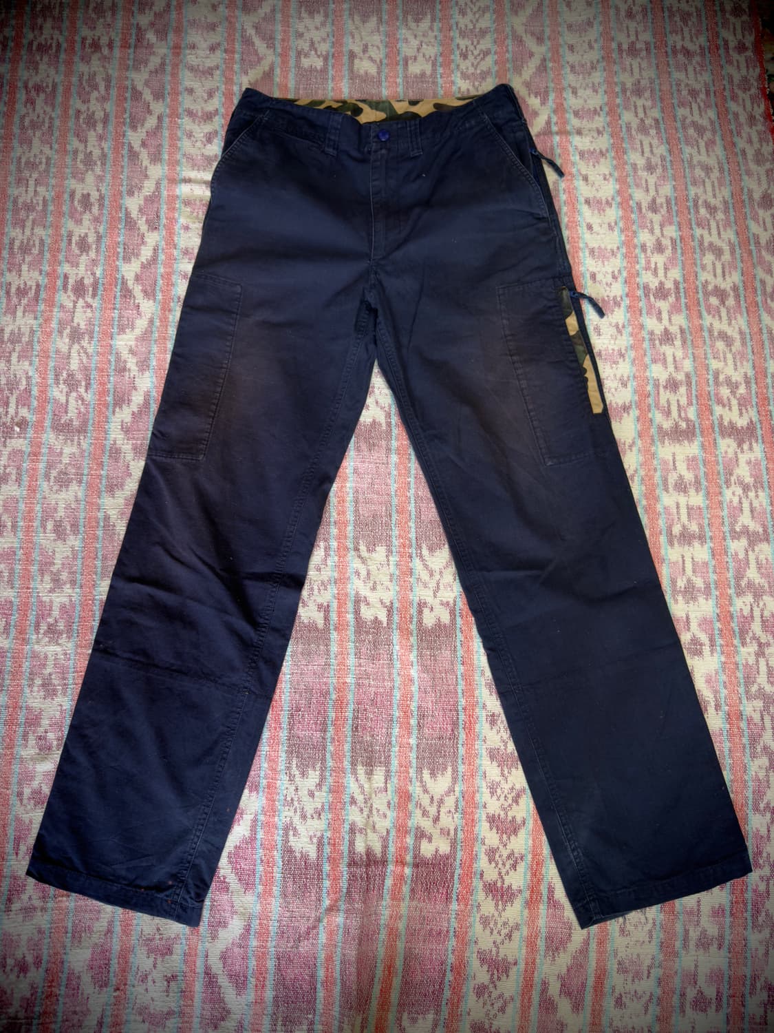 00s Old Bape Sun Faded Military Pants 상품이미지1