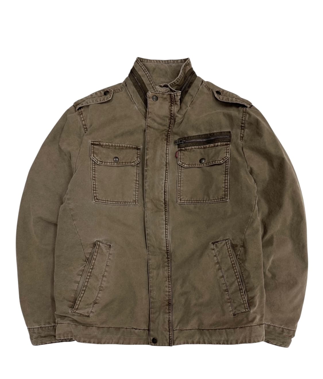 00s 리바이스 기모 밀리터리자켓 베이지 (L)  상품이미지1