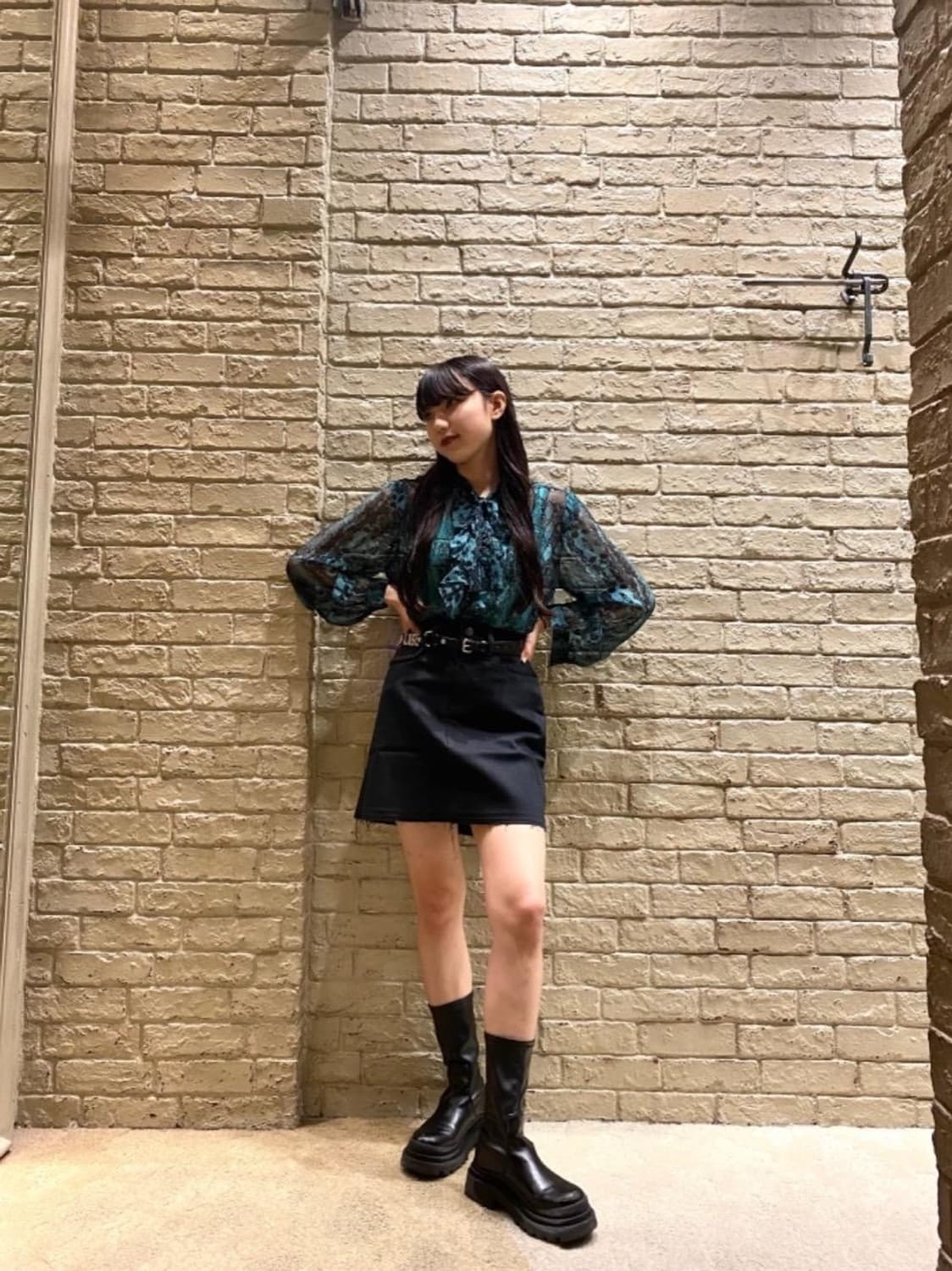HYSTERIC GLAMOUR S Denim Mini Skirt 상품이미지4