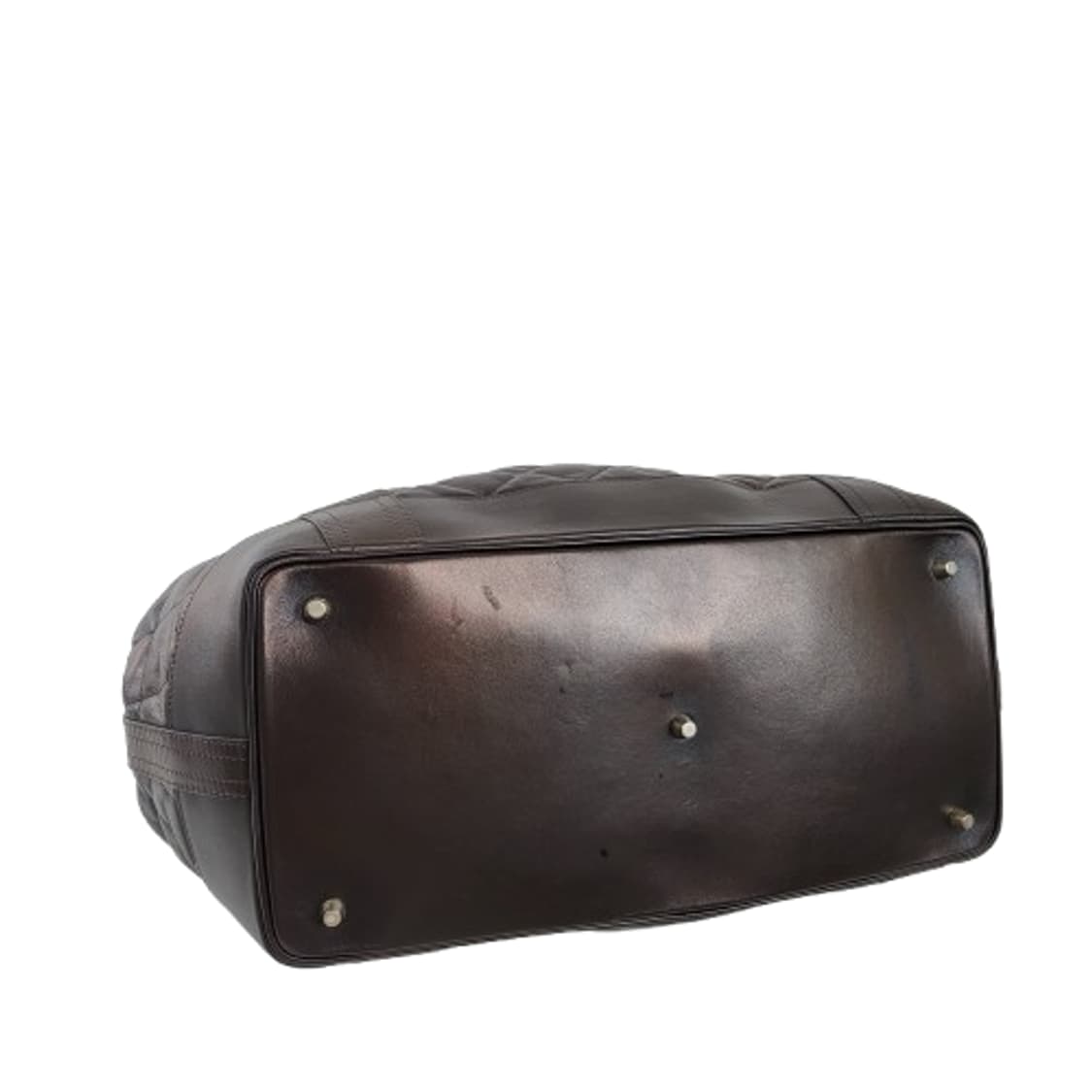 정품 버버리 벨티드 다크브라운 퀼팅 가죽 숄더백 상품이미지6