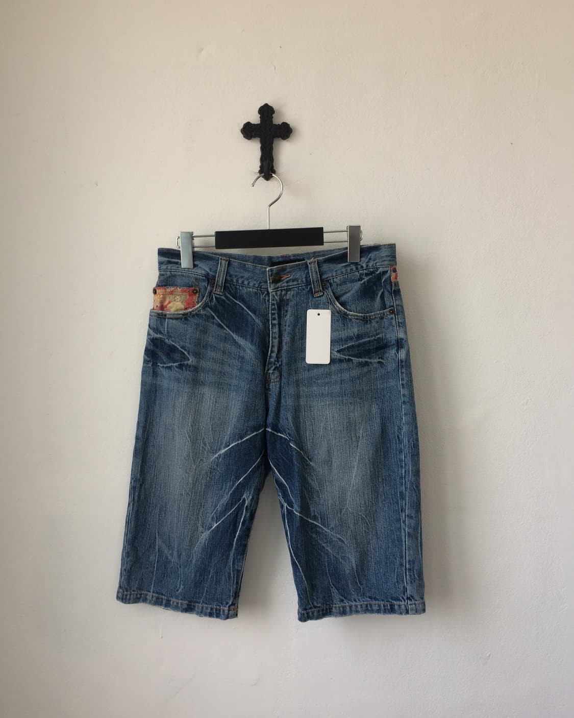 Oriental patch point short 상품이미지2