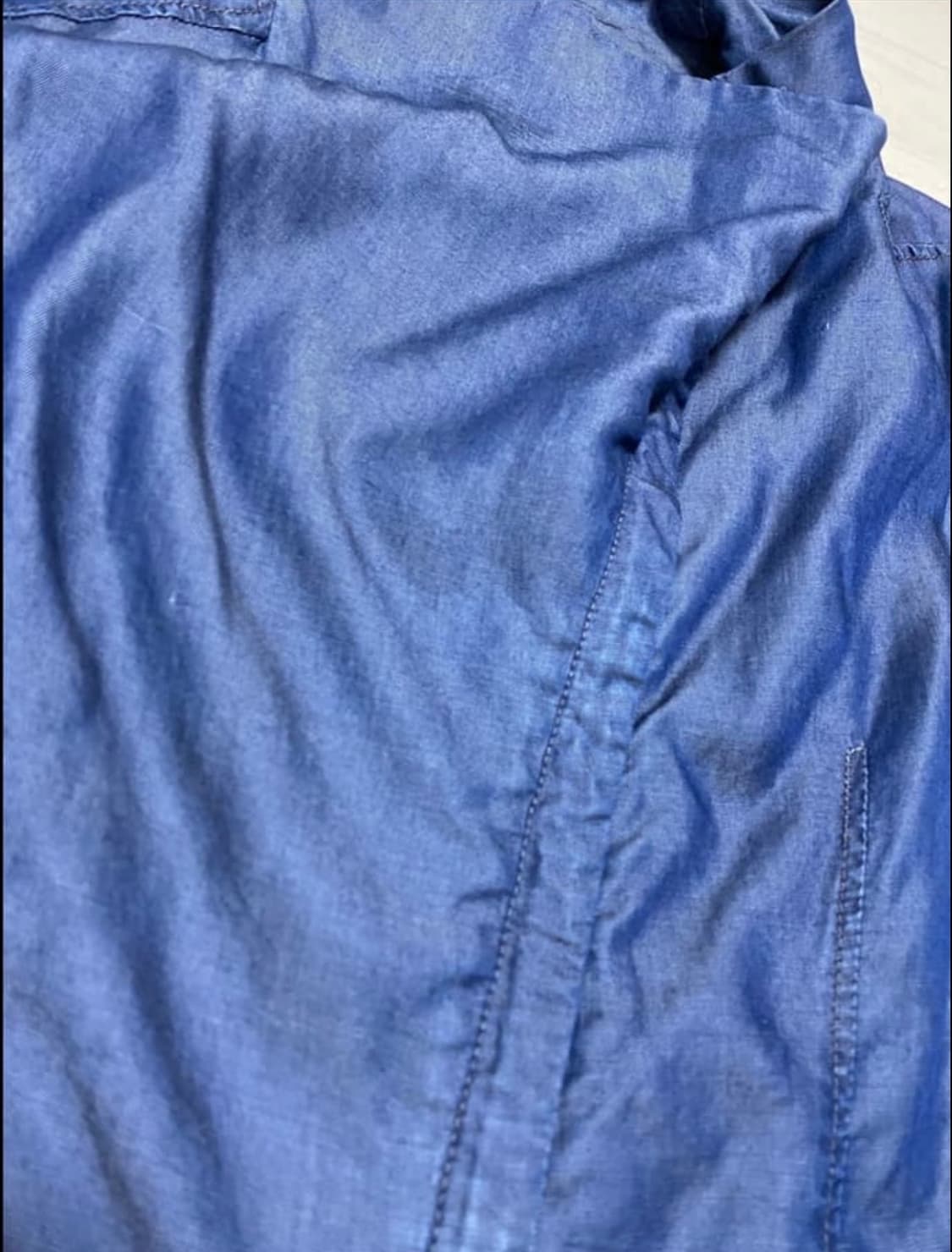 헬무트랭 하이넥 비대칭 텐셀 자켓 상품이미지6