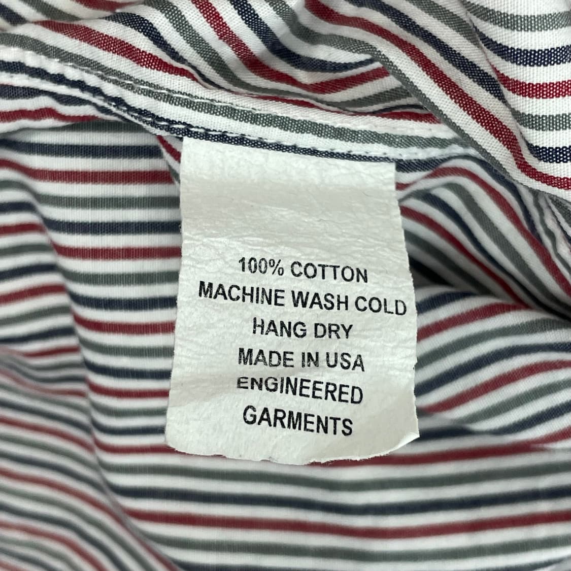 엔지니어드가먼츠 스트라이프 셔츠 상품이미지5