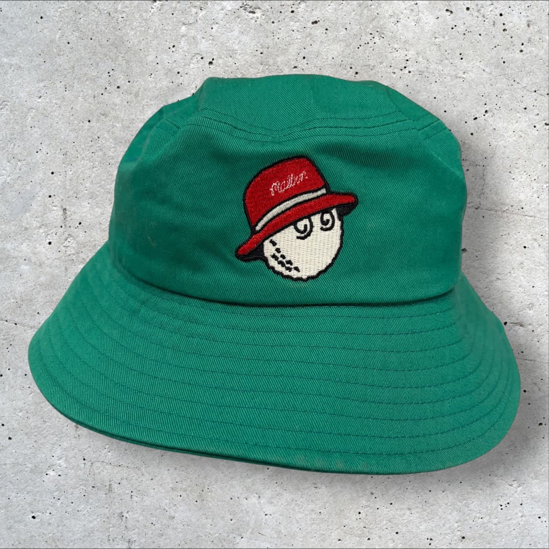 말본 그린 버킷햇 모자 챙모자 상품이미지2