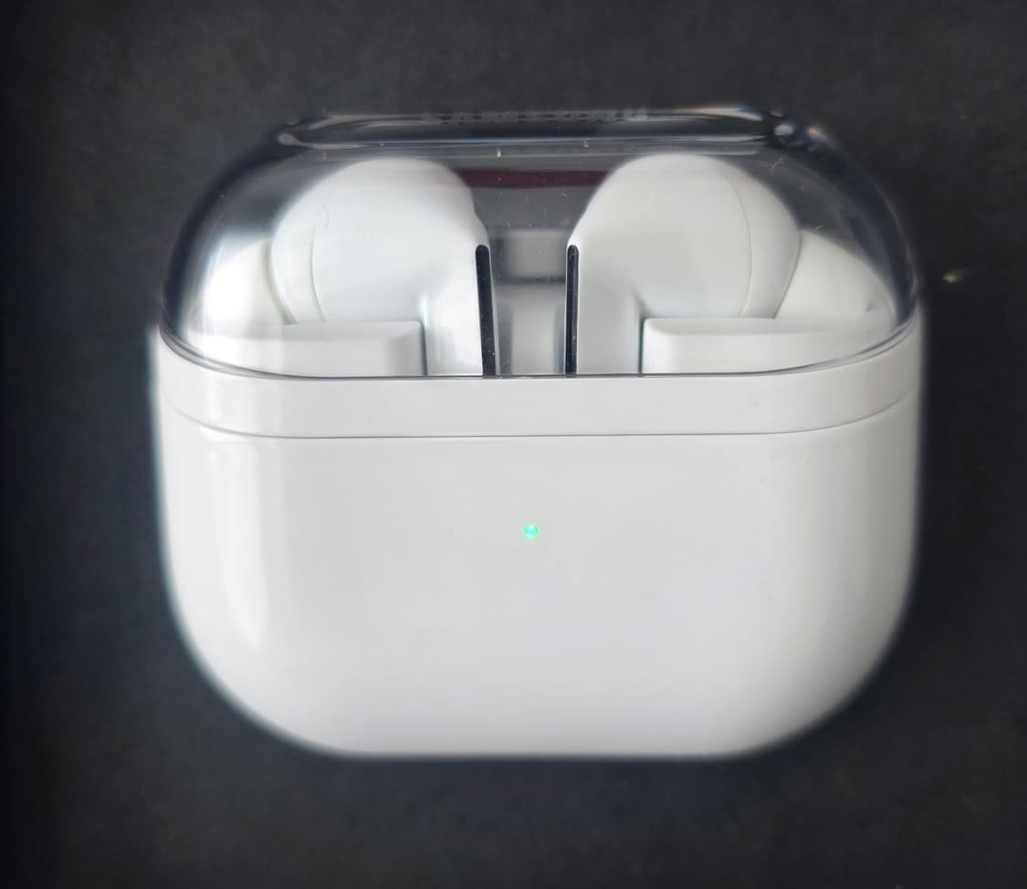 갤럭시 버즈3 프로 화이트 (풀박스)+투명하드 케이스 상품이미지5