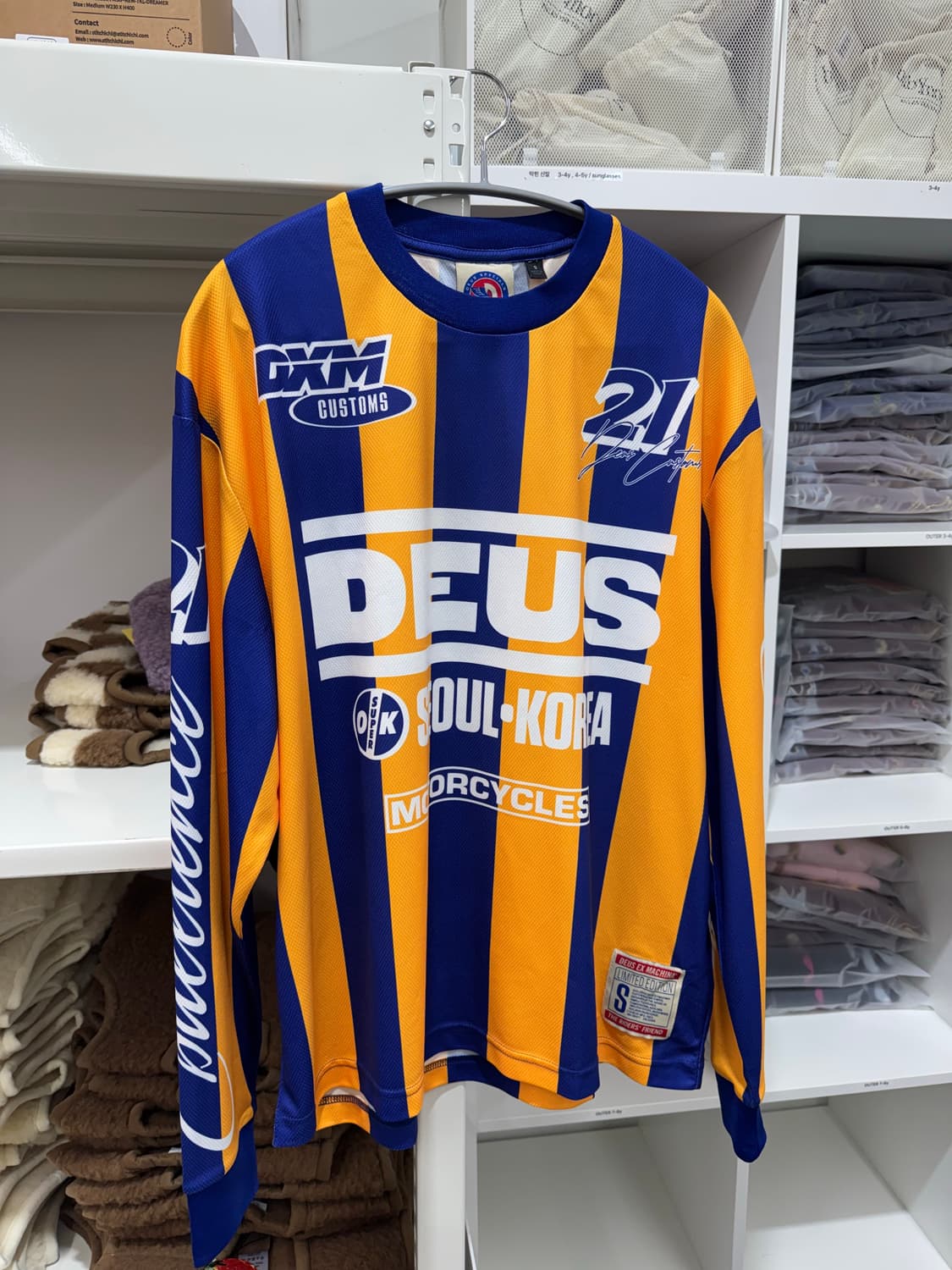 데우스 리미티드 저지 티셔츠S 상품이미지1