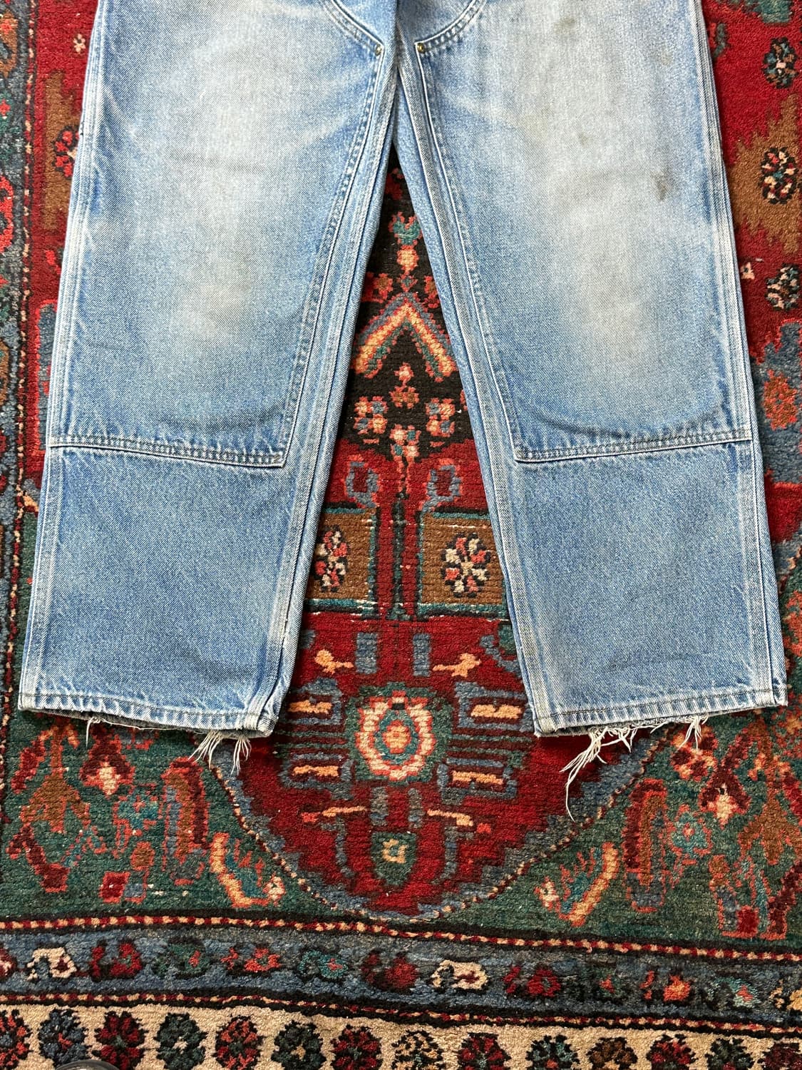 OG 칼하트 데님 더블니 팬츠 칼하트 B73 썩블니 상품이미지7