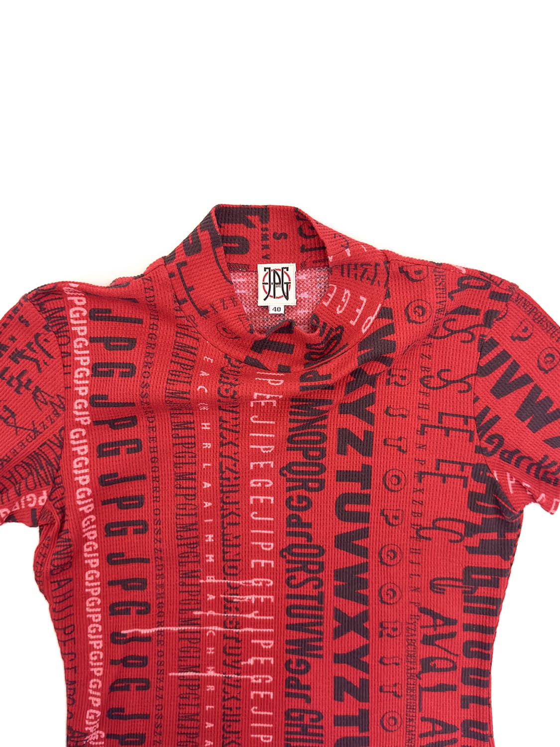 Jean Paul Gaultier Alphabet Top/ 40 상품이미지5