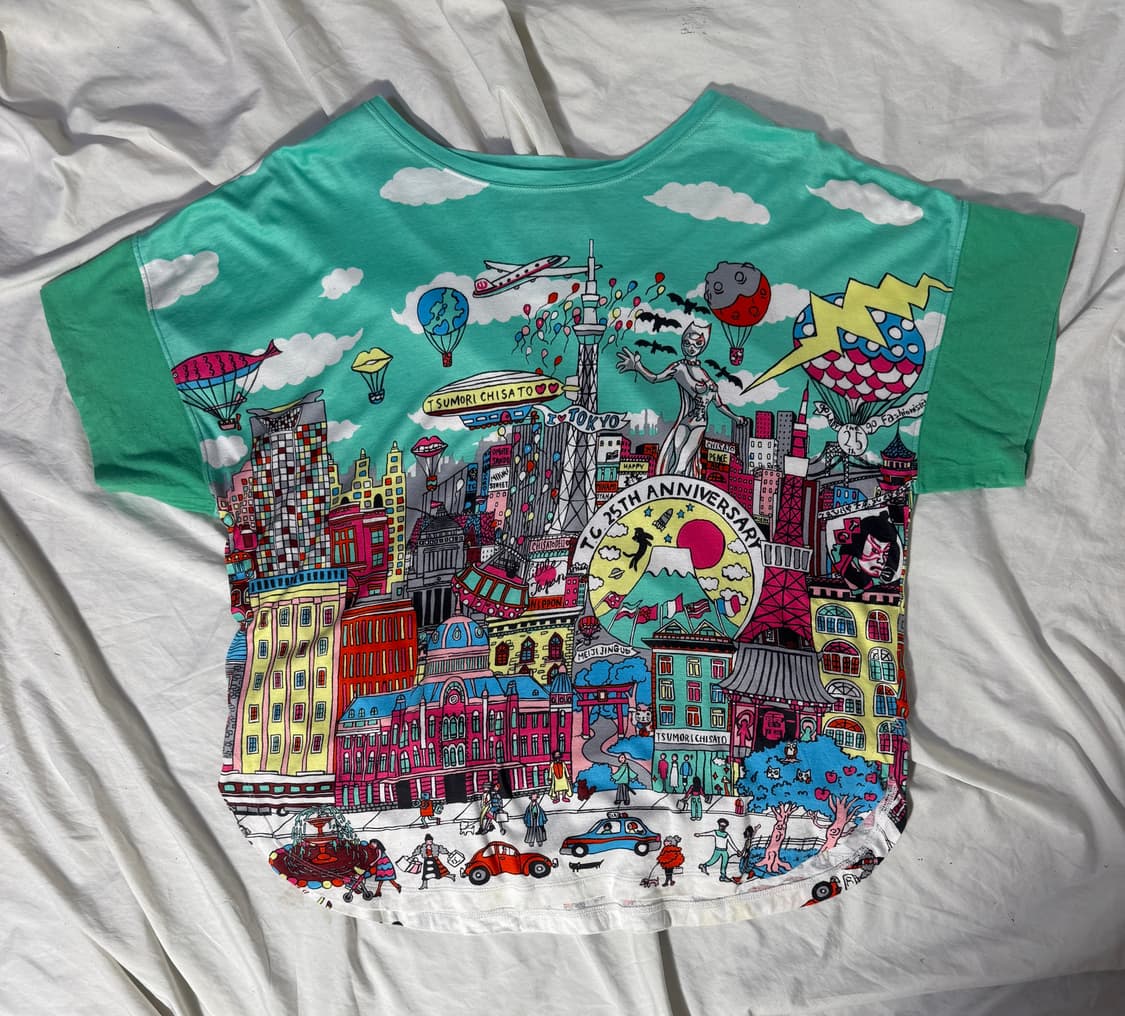 츠모리 치사토 25주년 기념 티셔츠 상품이미지1