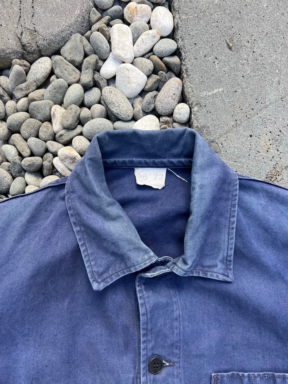 FADED BLUE OLD VINTAGE FRENCH 빈티지프렌치워크자켓 상품이미지6