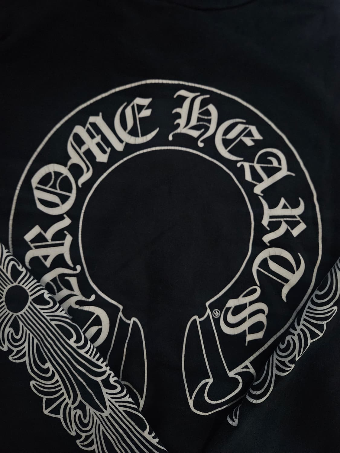 M 크롬하츠 홀스슈 플로랄 후드집업 상품이미지2